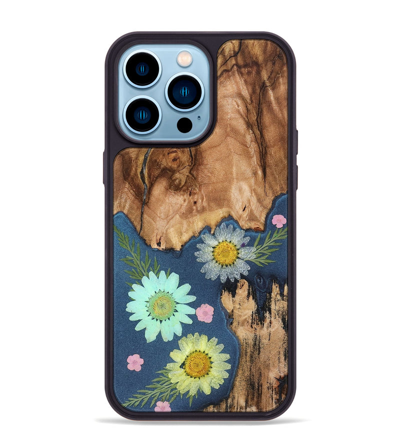 iPhone 14 Pro Max Wood Phone Case - Corrie (Bloom, 821563)