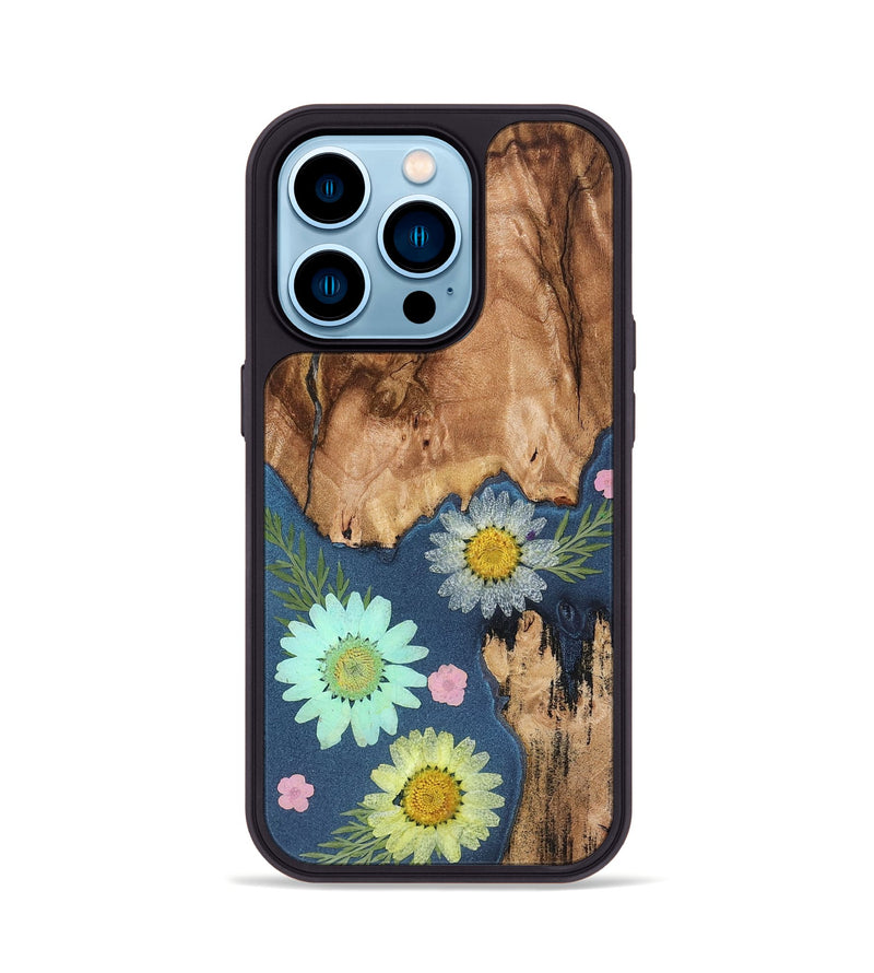 iPhone 14 Pro Wood Phone Case - Corrie (Bloom, 821563)