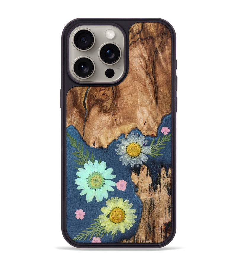 iPhone 15 Pro Max Wood Phone Case - Corrie (Bloom, 821563)