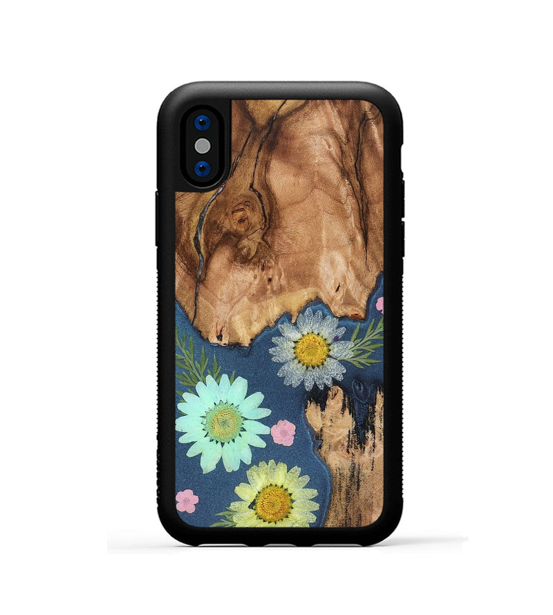 iPhone Xs Wood Phone Case - Corrie (Bloom, 821563)