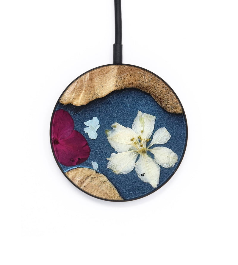 Circle Wood Wireless Charger - Freya (Bloom, 821564)