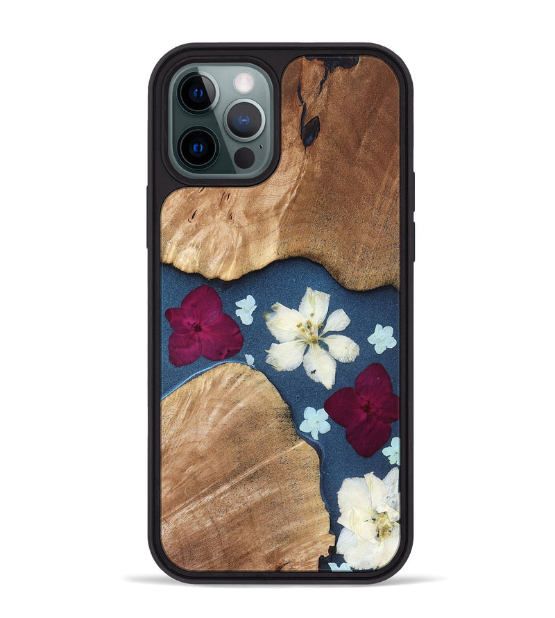 iPhone 12 Pro Max Wood Phone Case - Freya (Bloom, 821564)