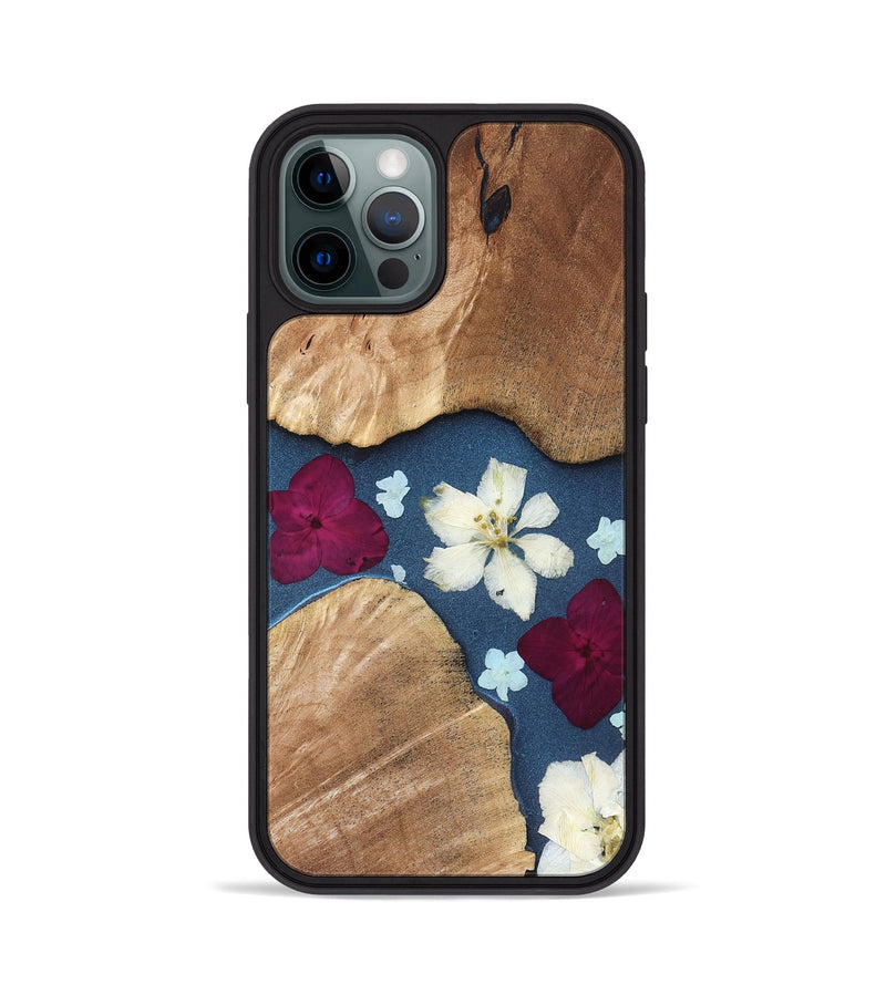 iPhone 12 Pro Wood Phone Case - Freya (Bloom, 821564)