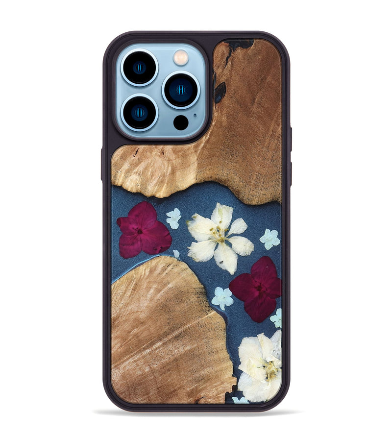 iPhone 14 Pro Max Wood Phone Case - Freya (Bloom, 821564)