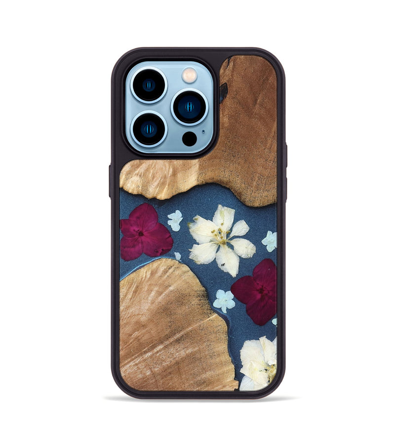 iPhone 14 Pro Wood Phone Case - Freya (Bloom, 821564)