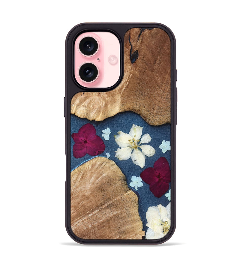 iPhone 16 Wood Phone Case - Freya (Bloom, 821564)
