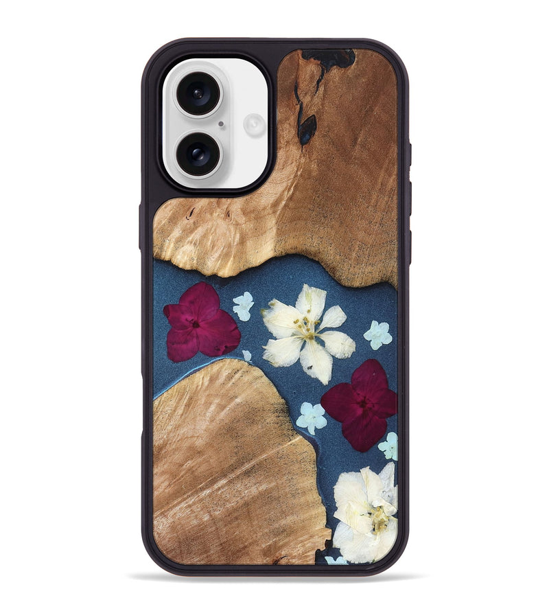 iPhone 16 Plus Wood Phone Case - Freya (Bloom, 821564)