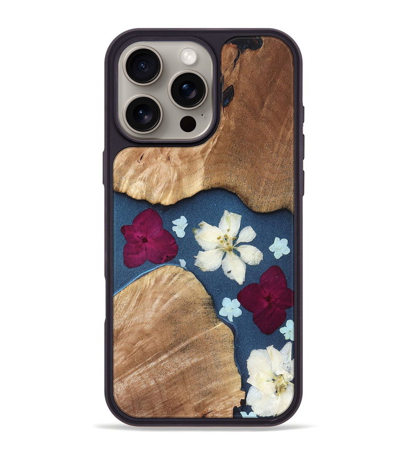 iPhone 16 Pro Max Wood Phone Case - Freya (Bloom, 821564)