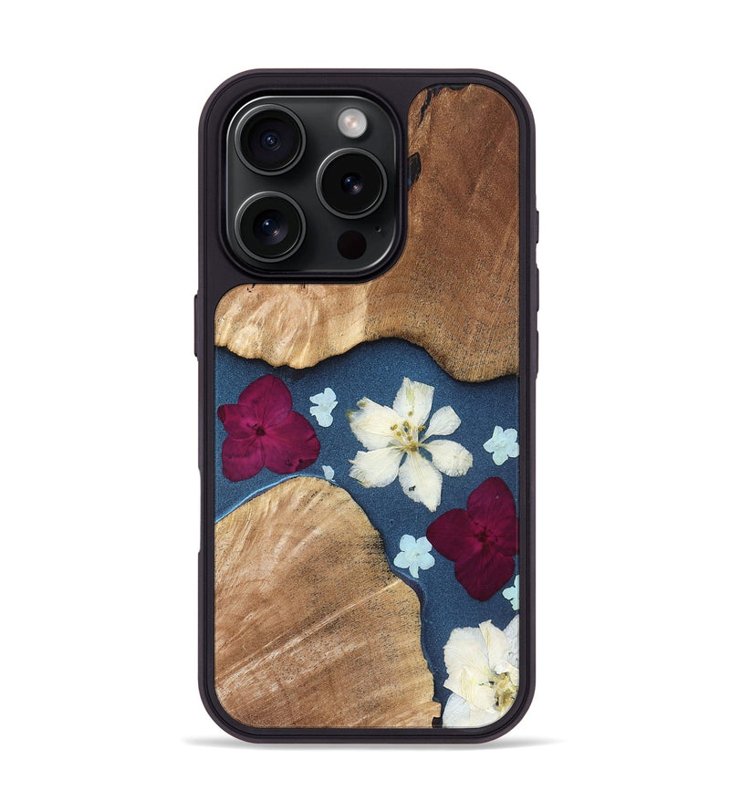 iPhone 16 Pro Wood Phone Case - Freya (Bloom, 821564)