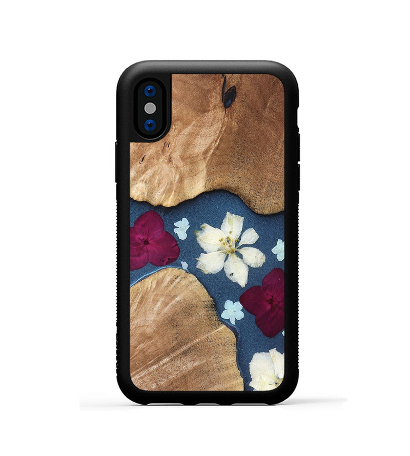 iPhone Xs Wood Phone Case - Freya (Bloom, 821564)