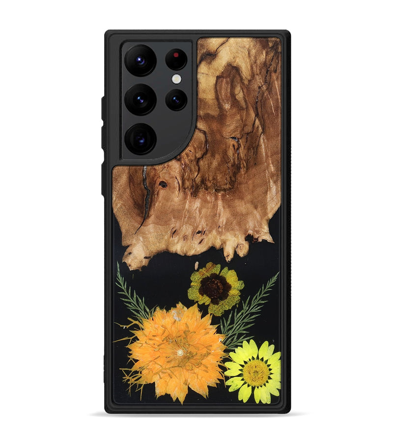 Galaxy S22 Ultra Wood Phone Case - Mittie (Bloom, 821567)