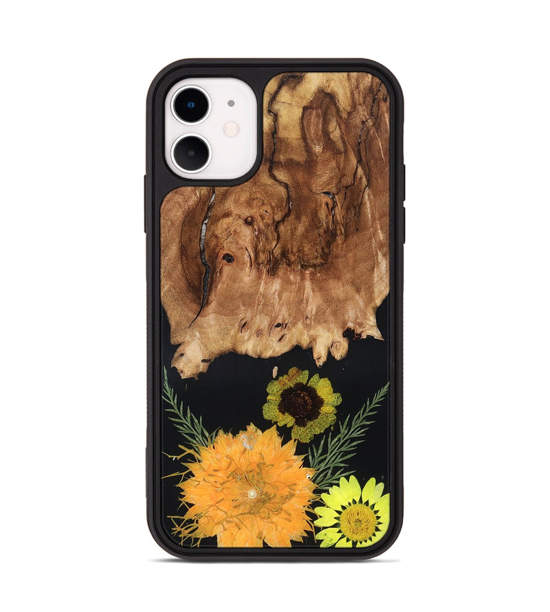 iPhone 11 Wood Phone Case - Mittie (Bloom, 821567)