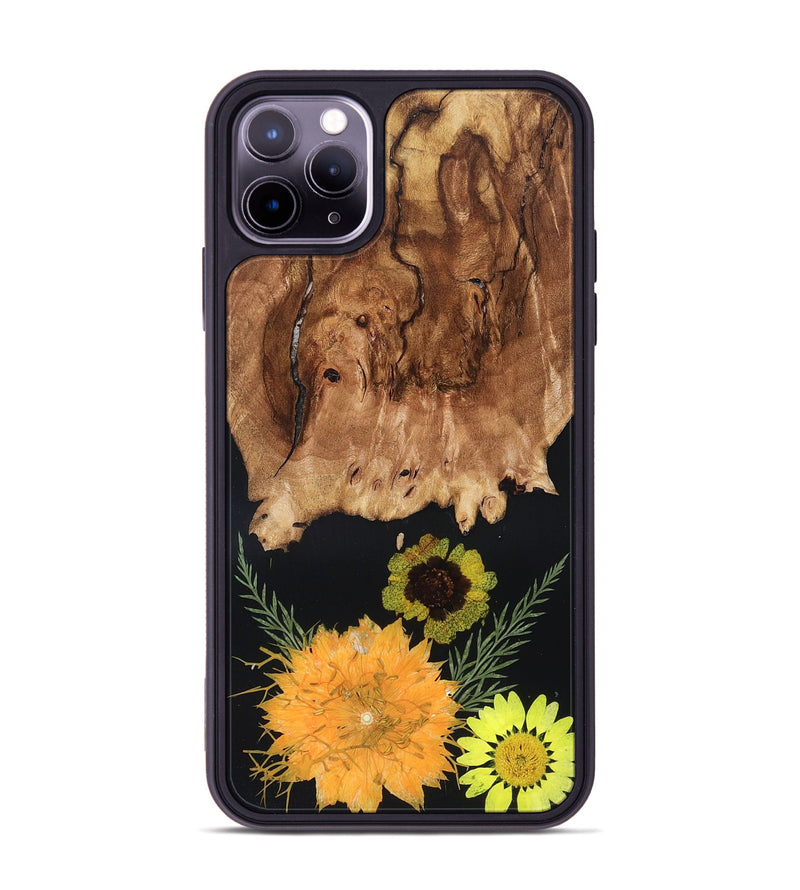 iPhone 11 Pro Max Wood Phone Case - Mittie (Bloom, 821567)