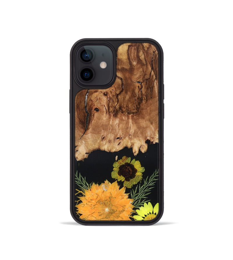 iPhone 12 mini Wood Phone Case - Mittie (Bloom, 821567)