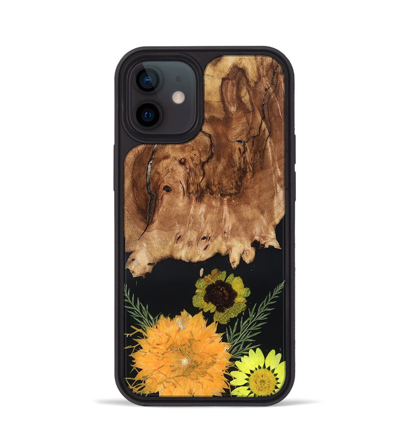 iPhone 12 Wood Phone Case - Mittie (Bloom, 821567)