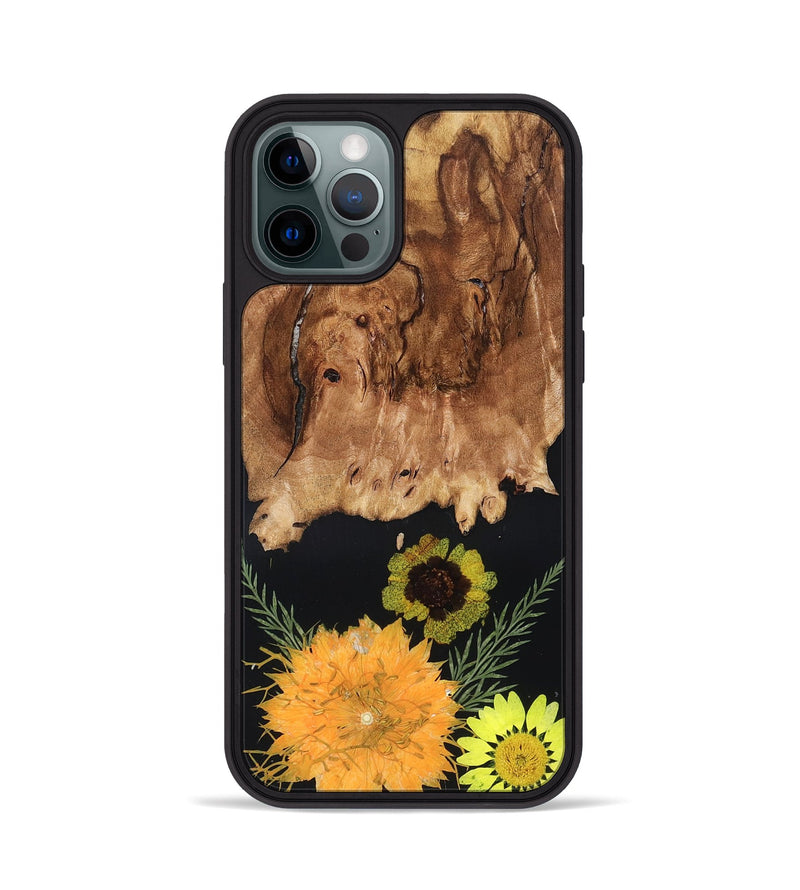 iPhone 12 Pro Wood Phone Case - Mittie (Bloom, 821567)