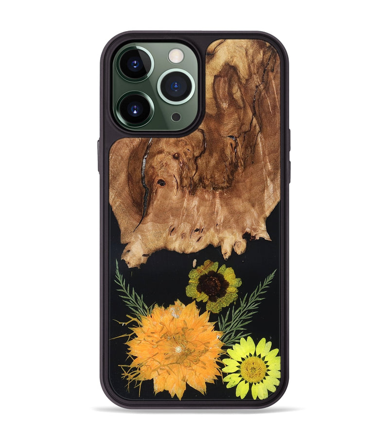 iPhone 13 Pro Max Wood Phone Case - Mittie (Bloom, 821567)