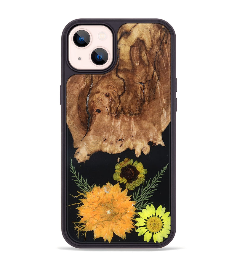 iPhone 14 Plus Wood Phone Case - Mittie (Bloom, 821567)