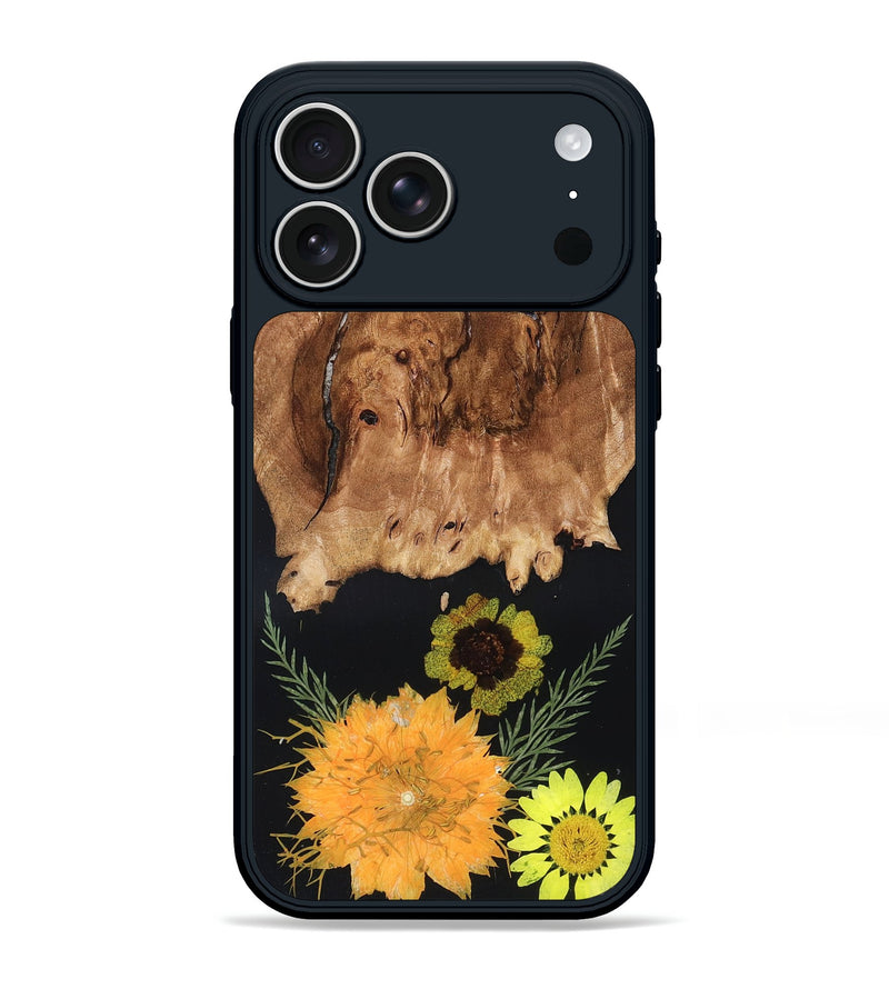 iPhone 17 Pro Max Wood Phone Case - Mittie (Bloom, 821567)