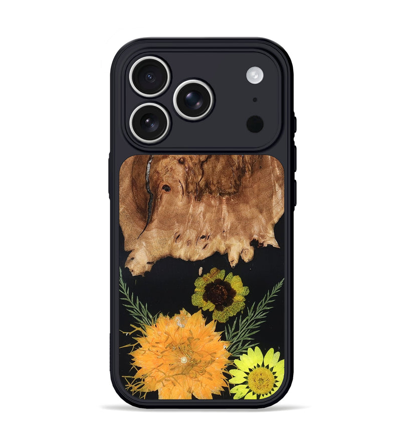 iPhone 17 Pro Wood Phone Case - Mittie (Bloom, 821567)