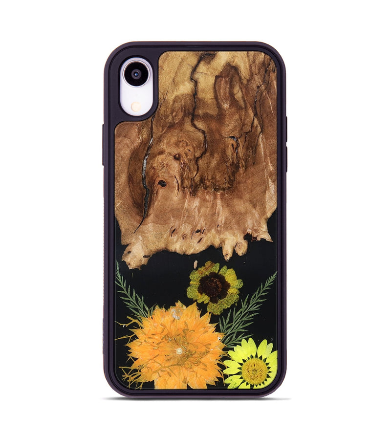 iPhone Xr Wood Phone Case - Mittie (Bloom, 821567)