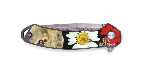 EDC Wood Pocket Knife - Mckayla (Bloom, 821569)