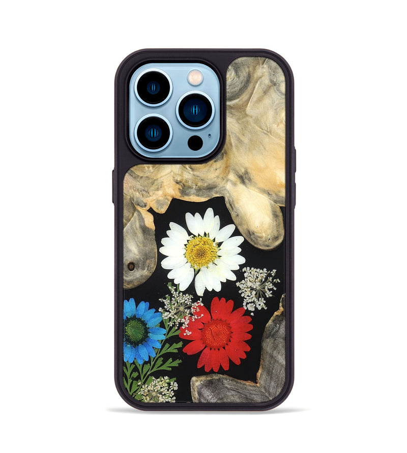 iPhone 14 Pro Wood Phone Case - Mckayla (Bloom, 821569)
