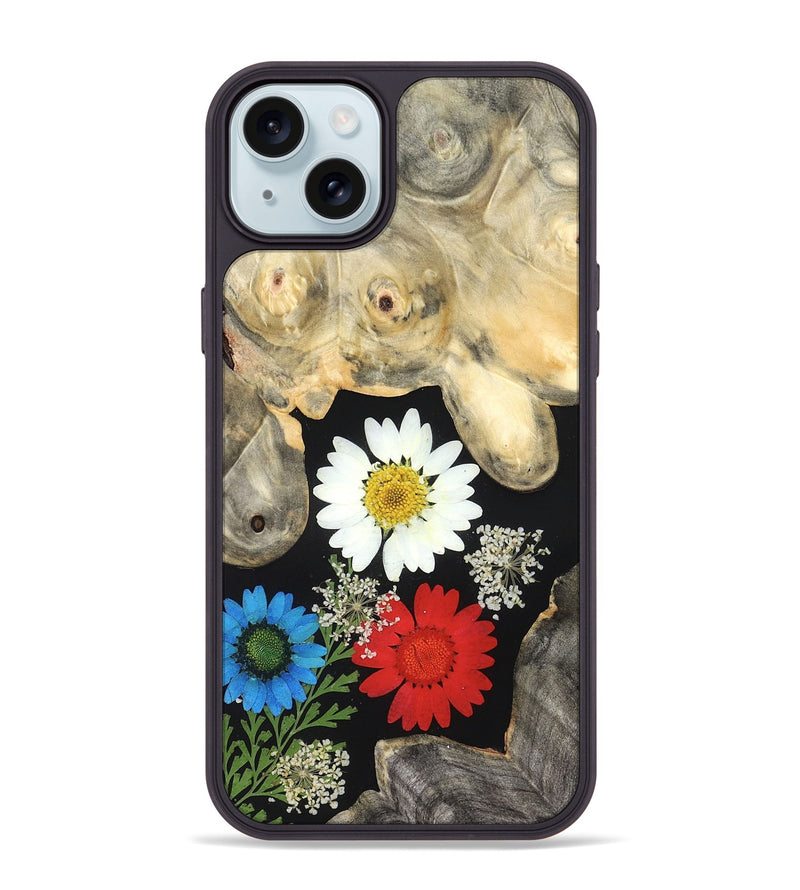 iPhone 15 Plus Wood Phone Case - Mckayla (Bloom, 821569)