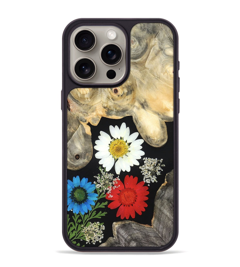 iPhone 15 Pro Max Wood Phone Case - Mckayla (Bloom, 821569)