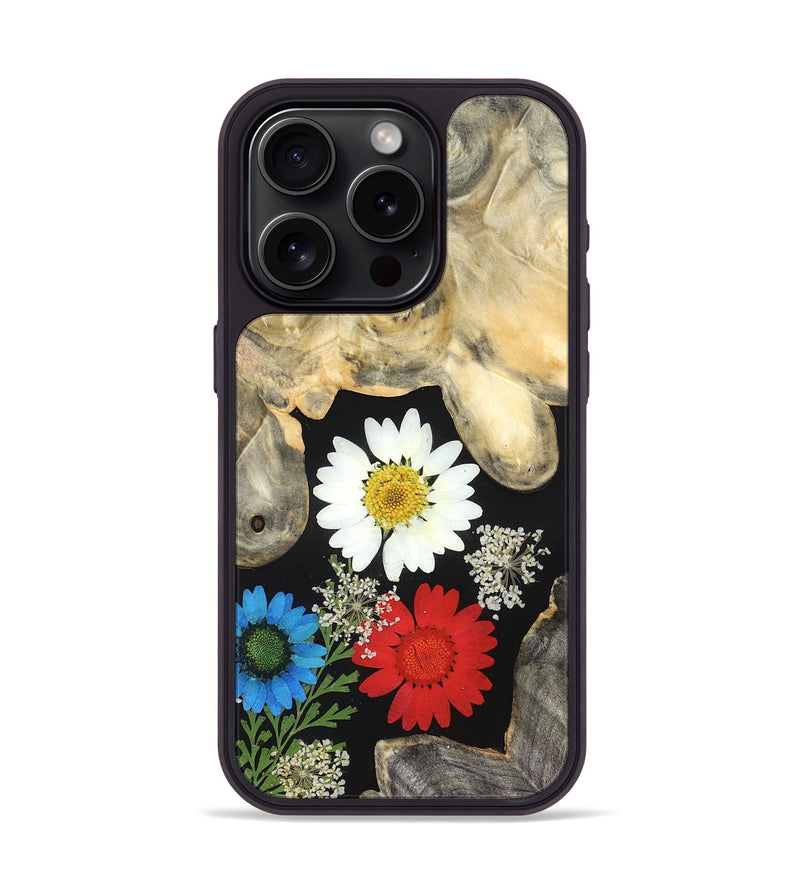 iPhone 15 Pro Wood Phone Case - Mckayla (Bloom, 821569)