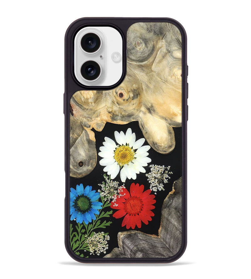 iPhone 16 Plus Wood Phone Case - Mckayla (Bloom, 821569)