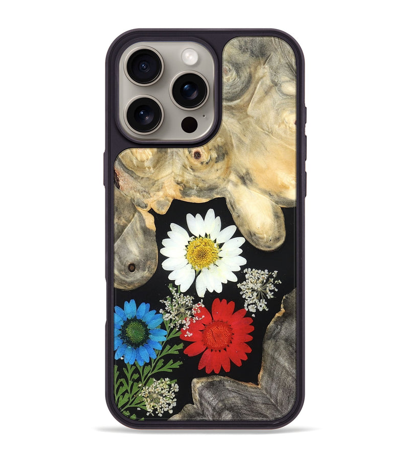 iPhone 16 Pro Max Wood Phone Case - Mckayla (Bloom, 821569)