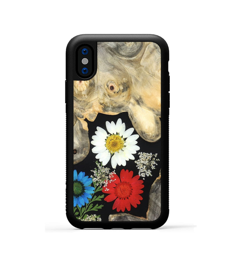 iPhone Xs Wood Phone Case - Mckayla (Bloom, 821569)