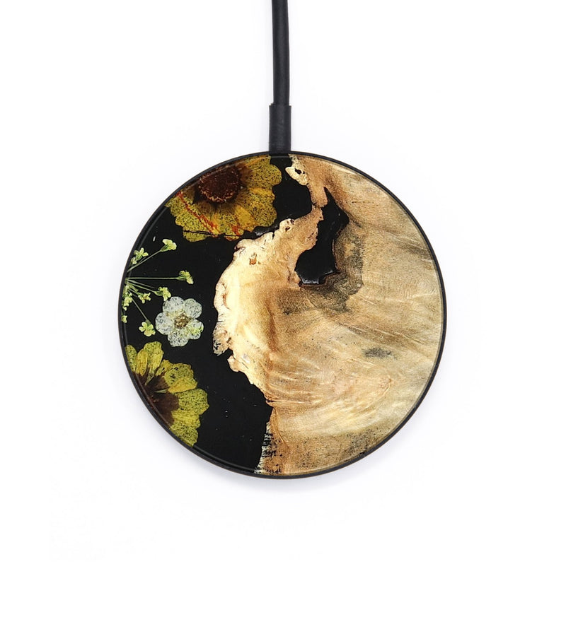 Circle Wood Wireless Charger - Debora (Bloom, 821571)