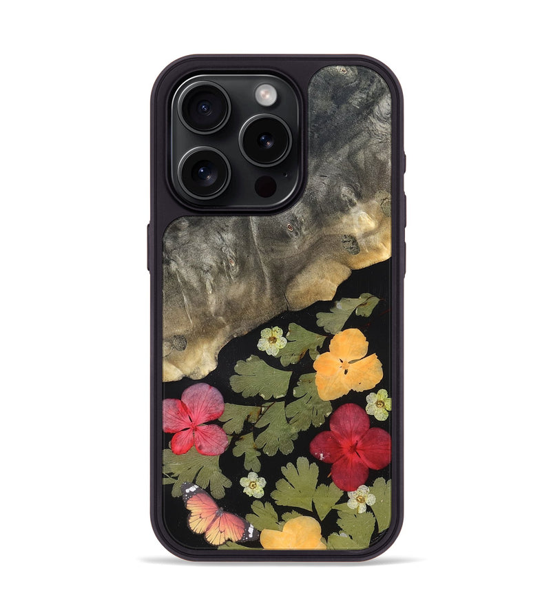 iPhone 15 Pro Wood Phone Case - Nichole (Bloom, 821572)