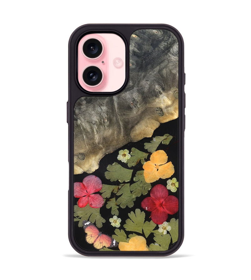 iPhone 16 Wood Phone Case - Nichole (Bloom, 821572)