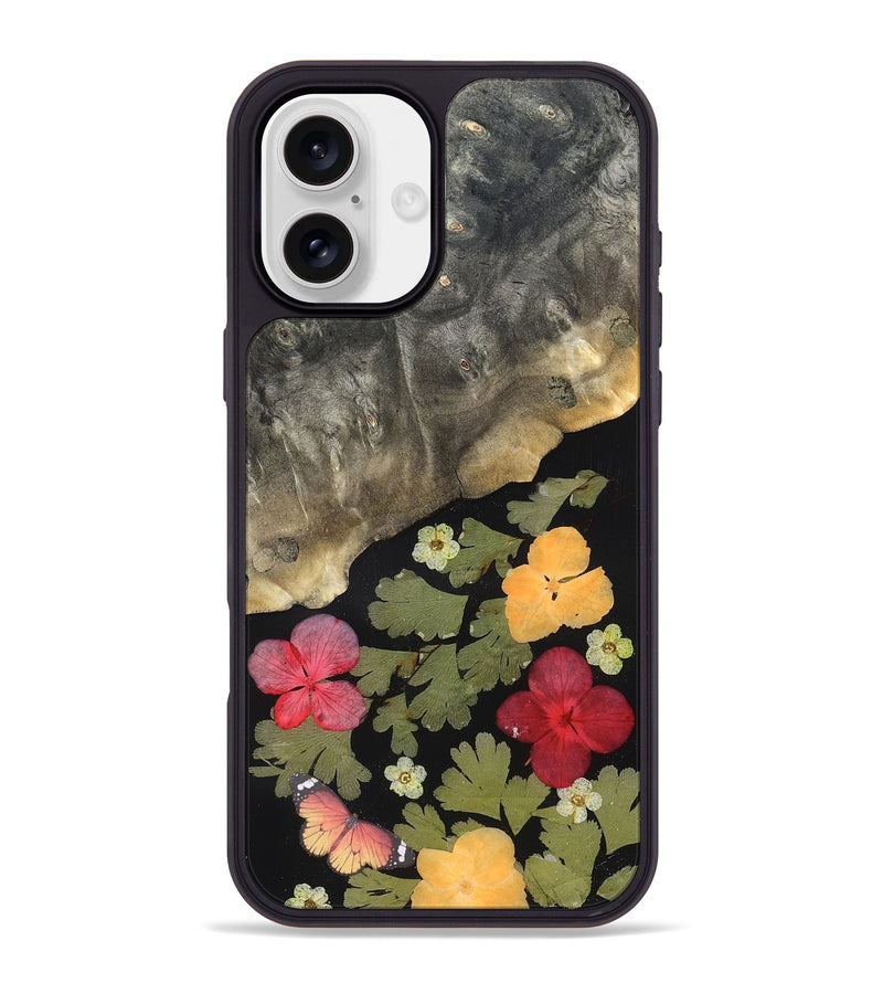 iPhone 16 Plus Wood Phone Case - Nichole (Bloom, 821572)