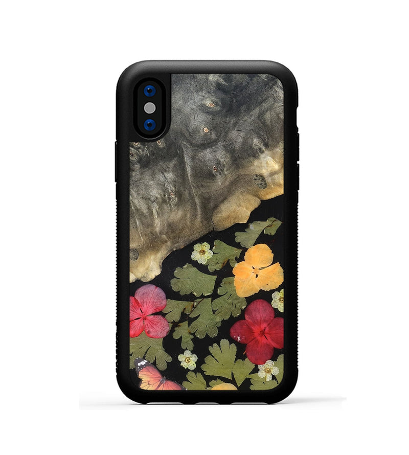 iPhone Xs Wood Phone Case - Nichole (Bloom, 821572)