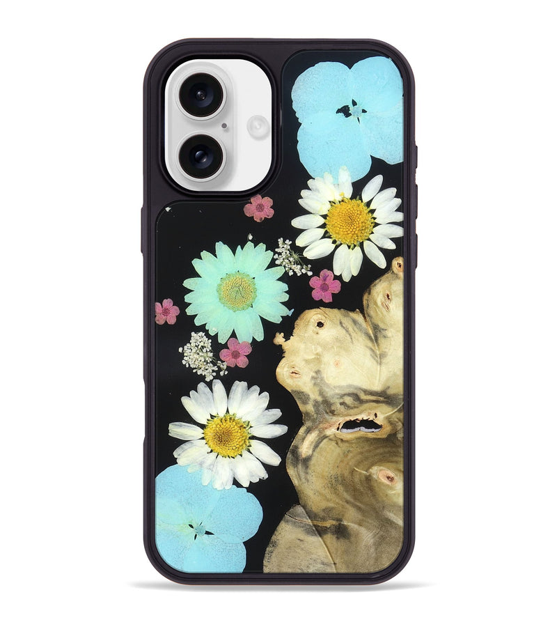 iPhone 16 Plus Wood Phone Case - Marty (Bloom, 821574)