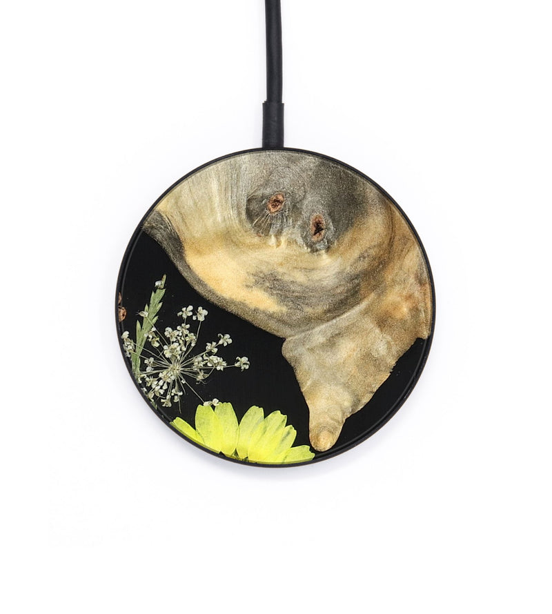 Circle Wood Wireless Charger - Taryn (Bloom, 821577)