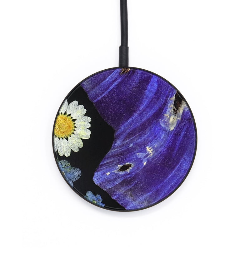 Circle Wood Wireless Charger - Kacie (Bloom, 821580)