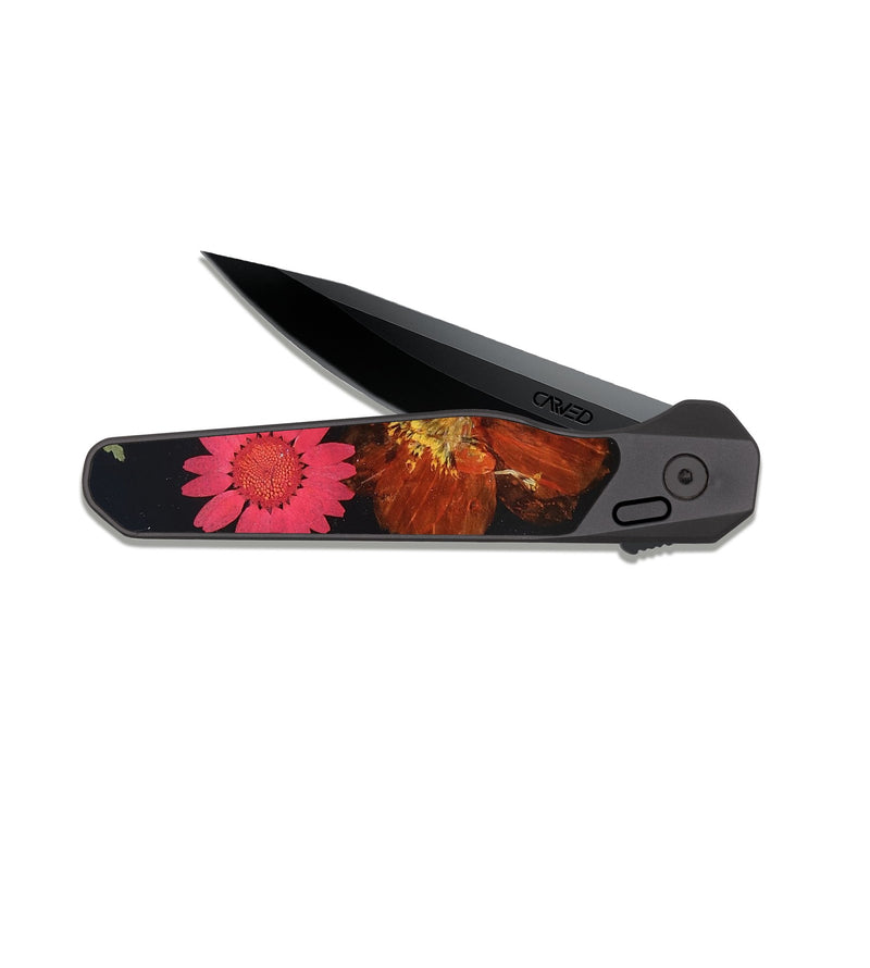 EDC Dark Slate Wood Pocket Knife - Roma (Bloom, 821583)