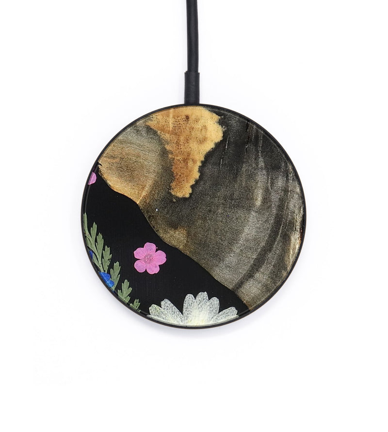 Circle Wood Wireless Charger - Azari (Bloom, 821586)