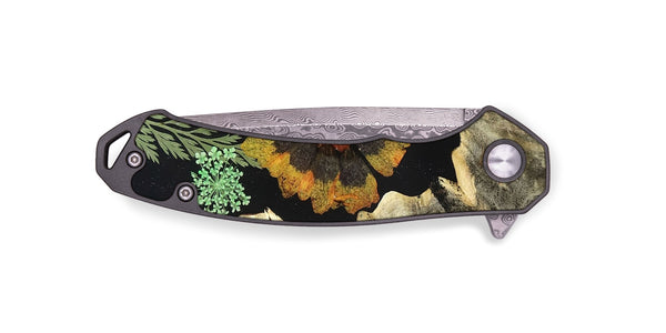 EDC Wood Pocket Knife - Amiya (Bloom, 821591)