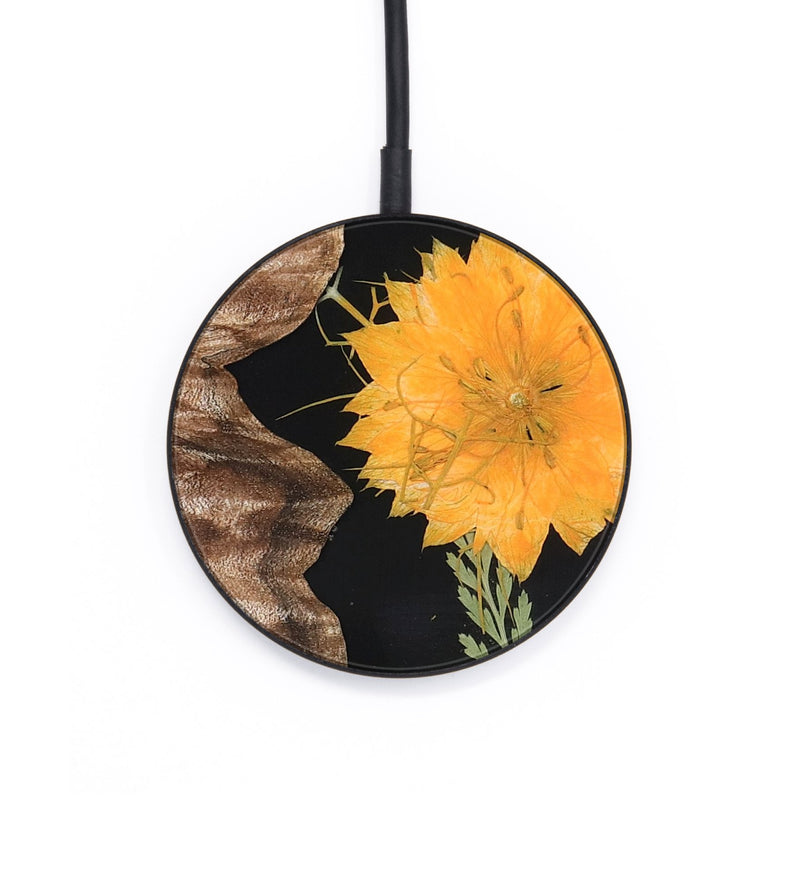 Circle Wood Wireless Charger - Ella (Bloom, 821595)