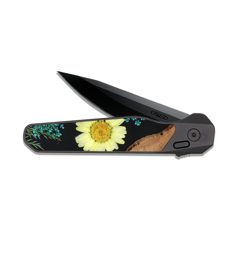 EDC Dark Slate Wood Pocket Knife - Wilder (Bloom, 821599)