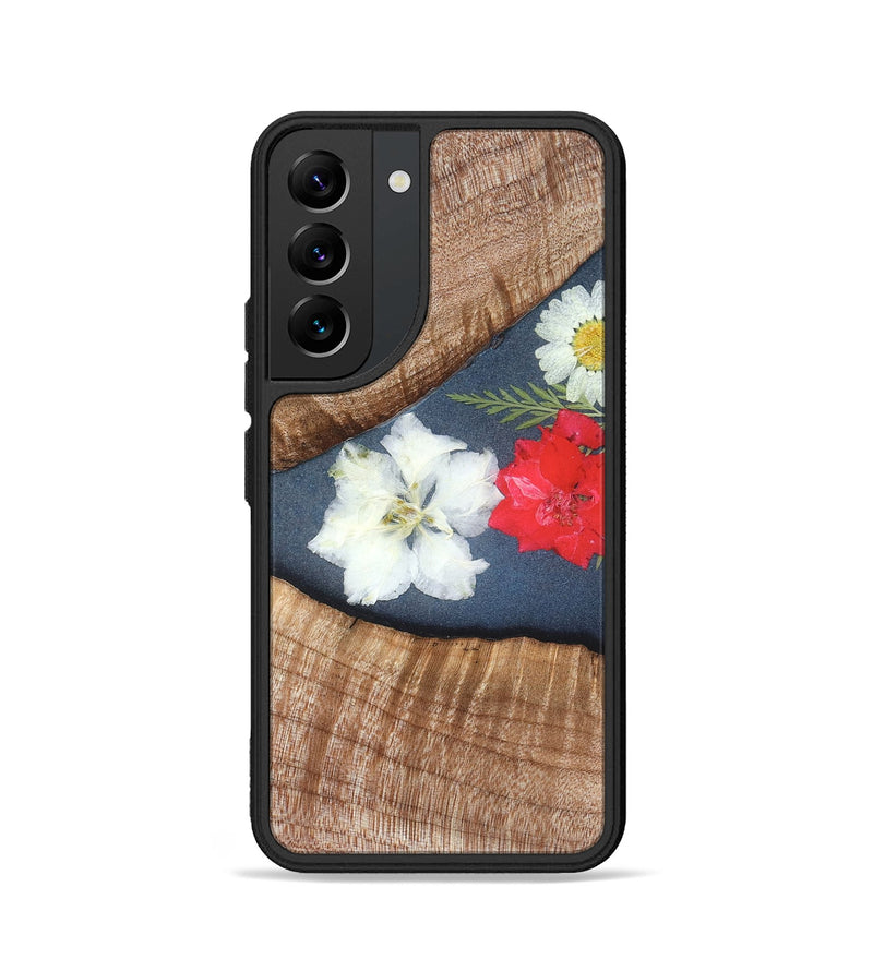 Galaxy S22 Wood Phone Case - Aleena (Bloom, 821600)