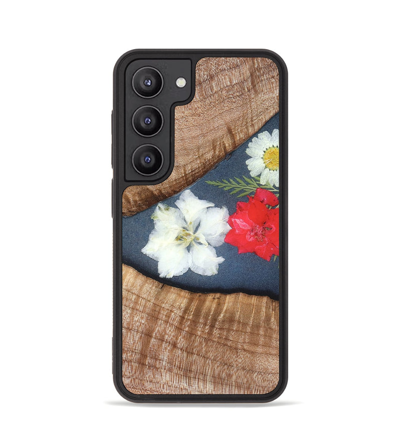 Galaxy S23 Wood Phone Case - Aleena (Bloom, 821600)