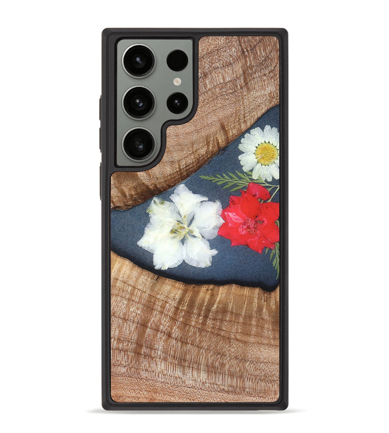 Galaxy S23 Ultra Wood Phone Case - Aleena (Bloom, 821600)