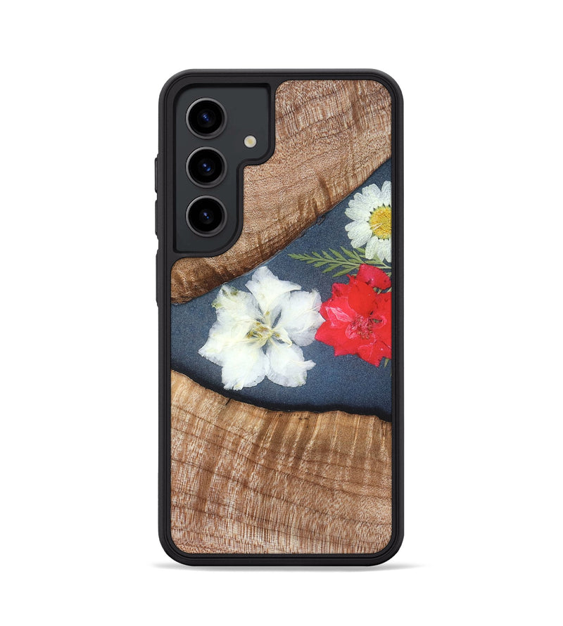 Galaxy S24 Wood Phone Case - Aleena (Bloom, 821600)